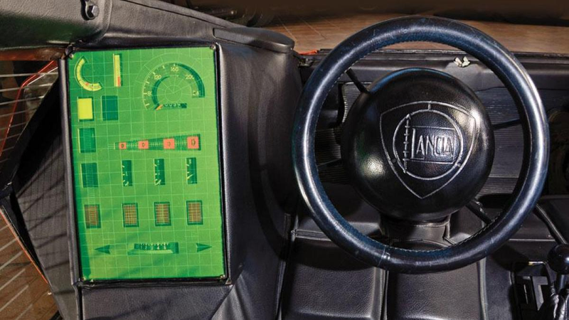 Illustration for article titled The Bertone Lancia Stratos HF Zero Was The Baddest Disco Spaceship Wedge